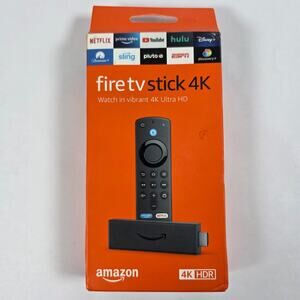Amazon Fire TV Stick 4K HDR w/ Alexa Voice Remote (3rd Generation) New